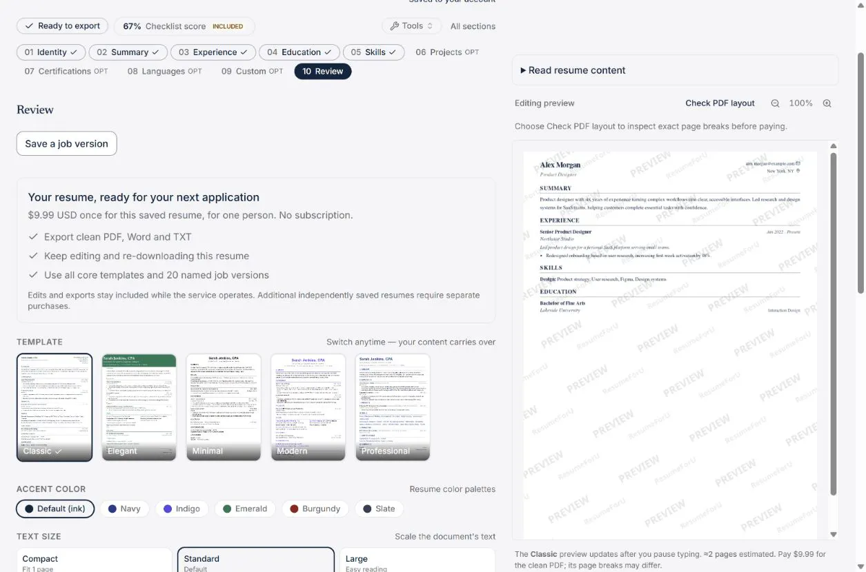 ResumeForU gallery image