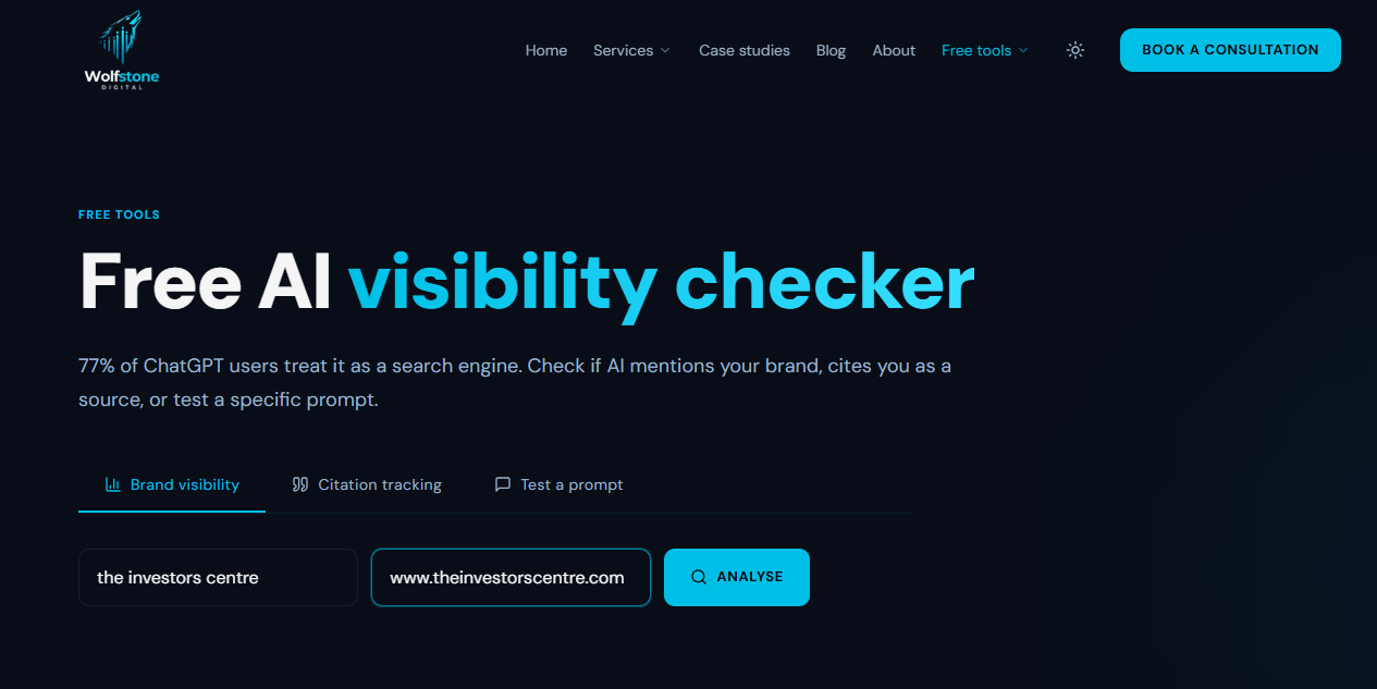 AI Visibility Checker gallery image