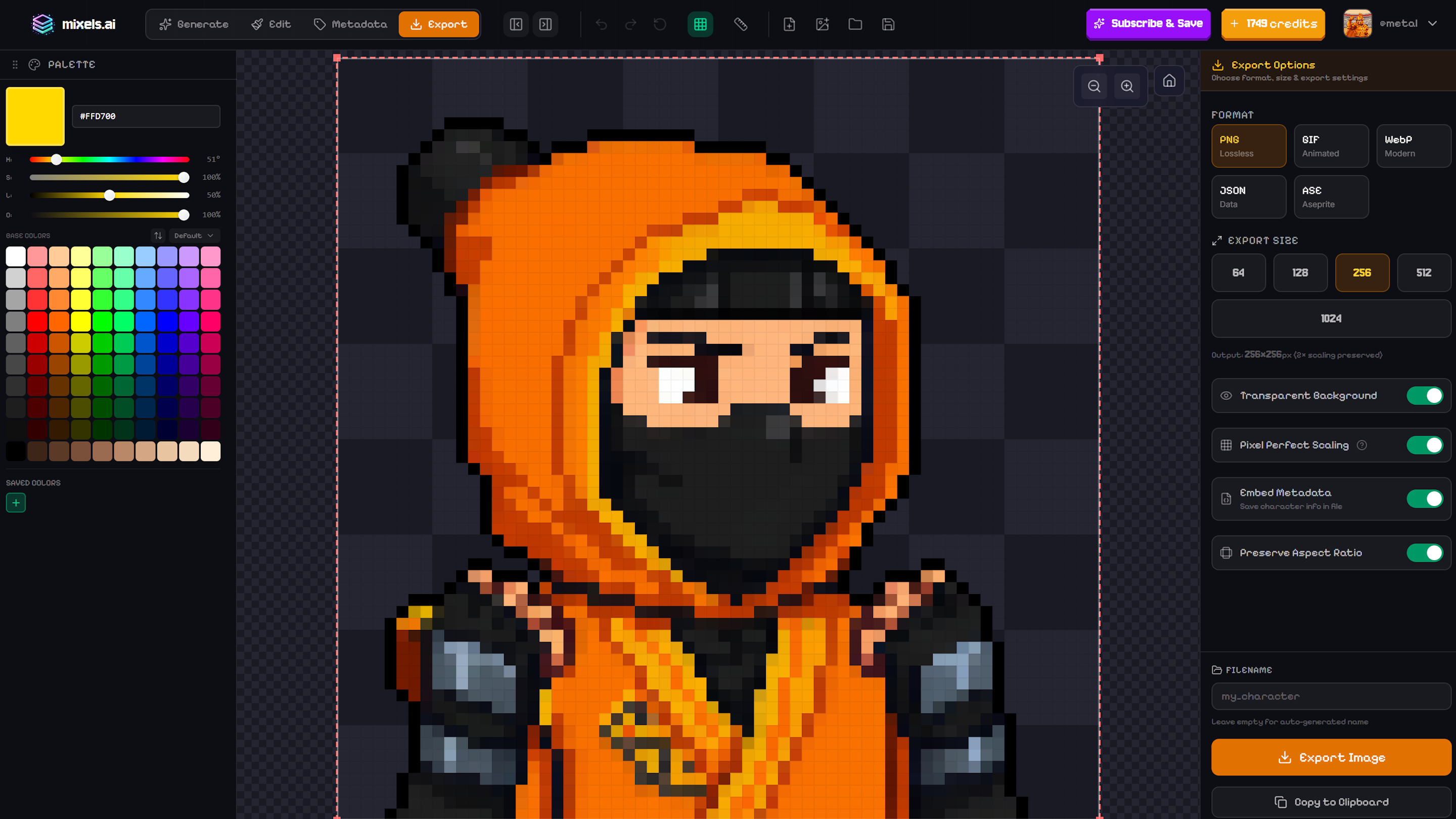 Mixels.ai | The AI Pixel Art Generator gallery image