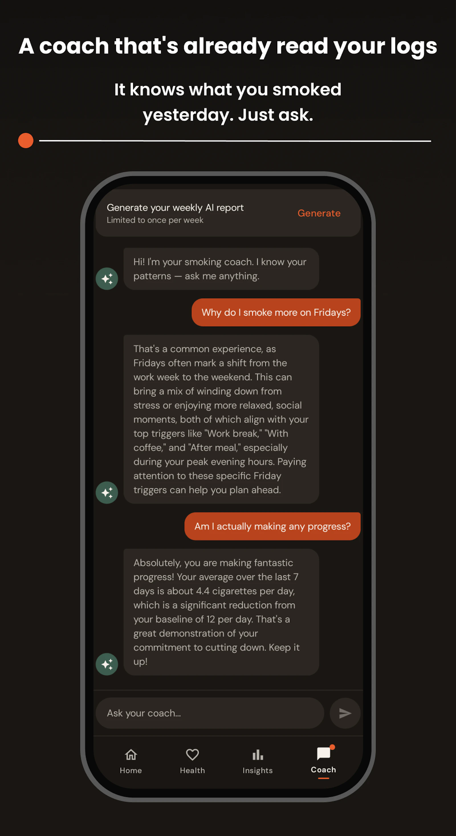 Sutts: Cigarette Tracker AI screenshot 9