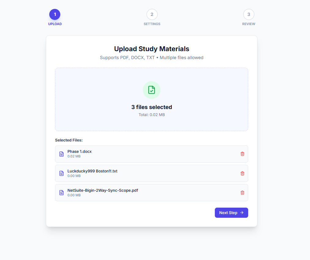 DocToQuiz gallery image