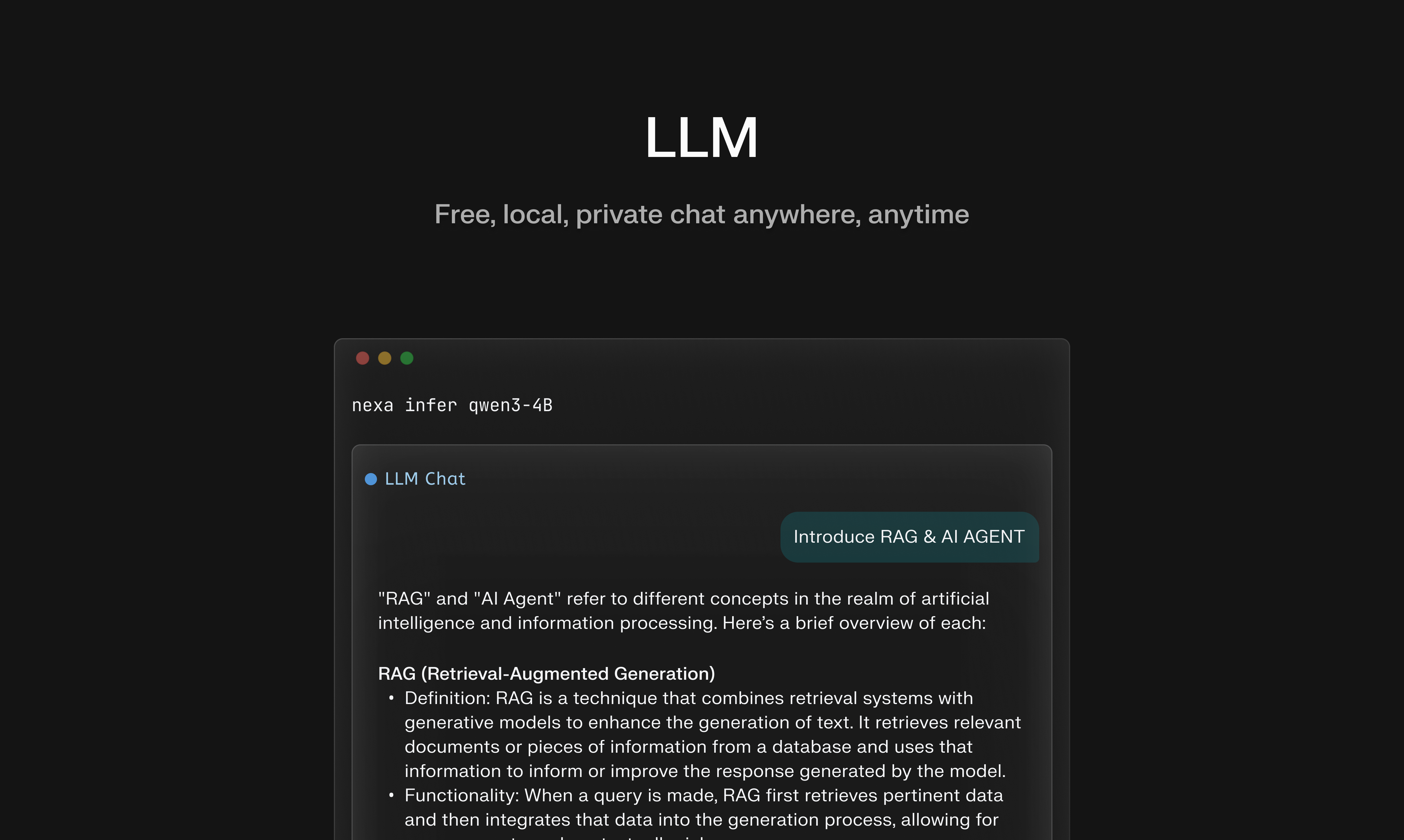 Nexa SDK gallery image