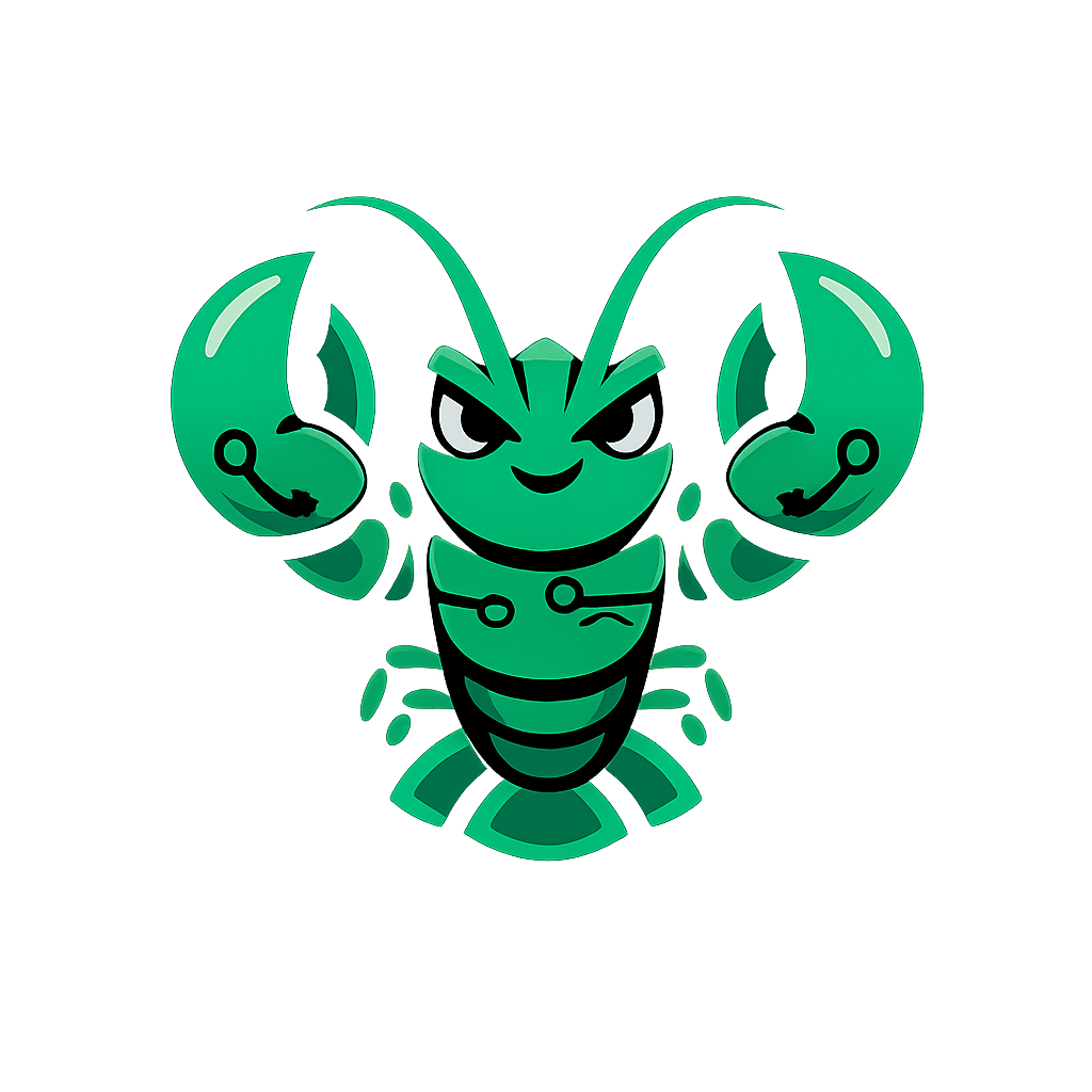 ClawPod - Product Hunt launch logo and brand identity