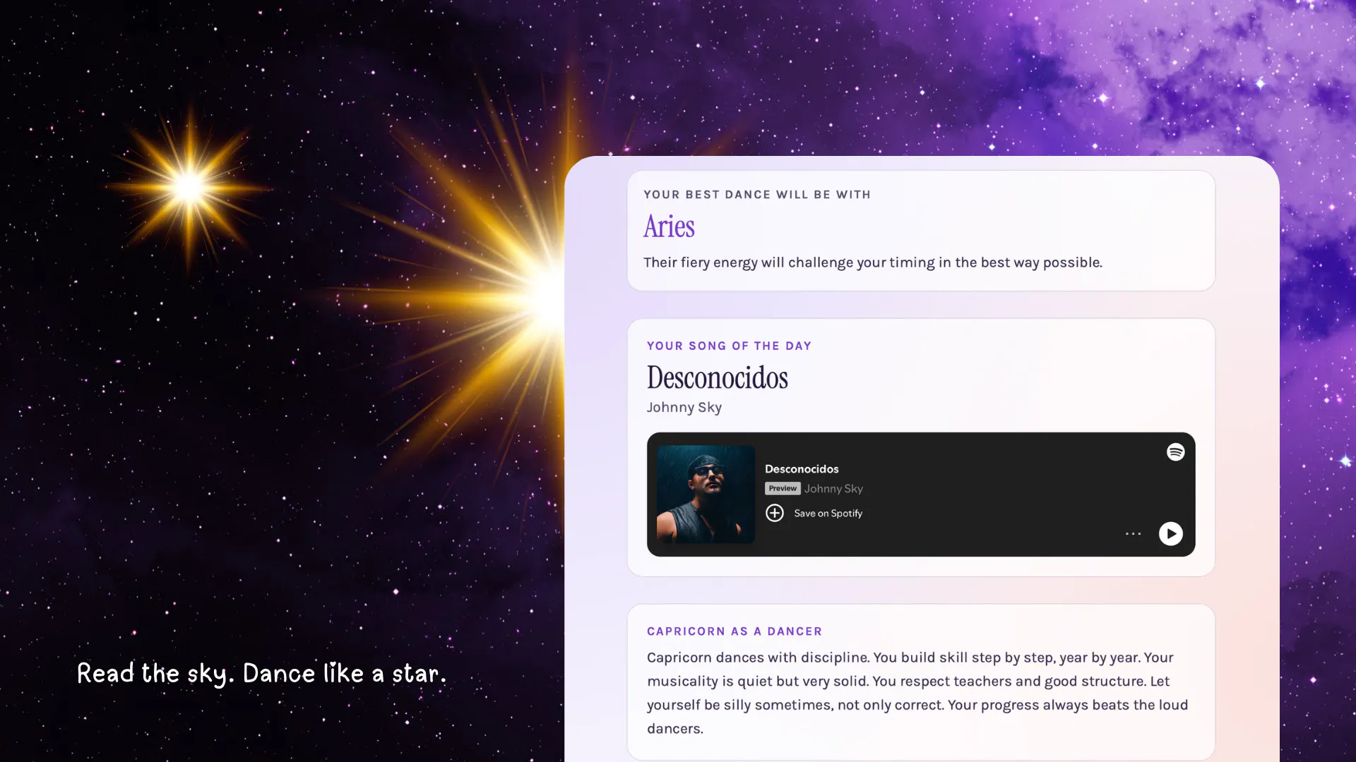 Bachata horoscope for dancers gallery image