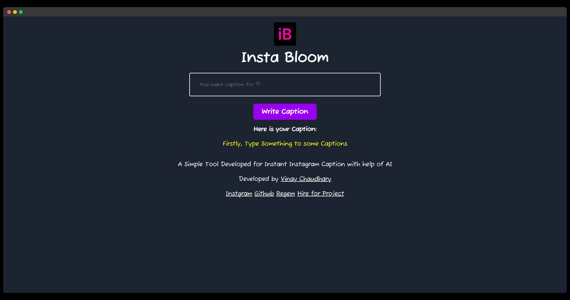 Insta Bloom - Instagram Quick Caption media 1