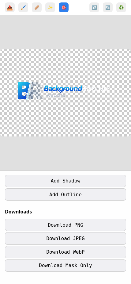 Magic Background Remover - Screenshot 2 showing product features and functionality