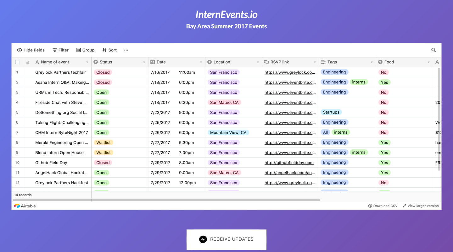 InternEvents.io gallery image