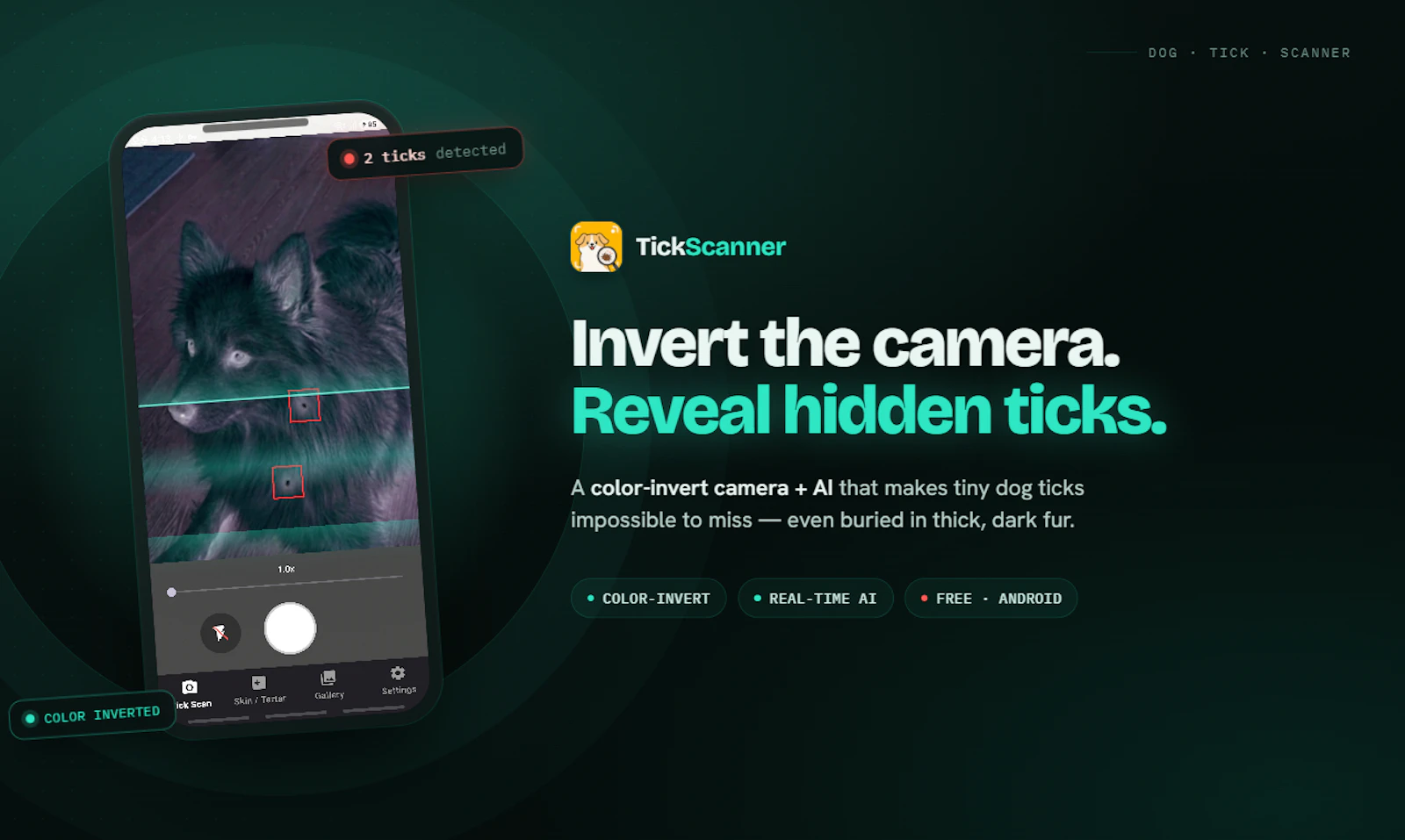 TickScanner screenshot 2