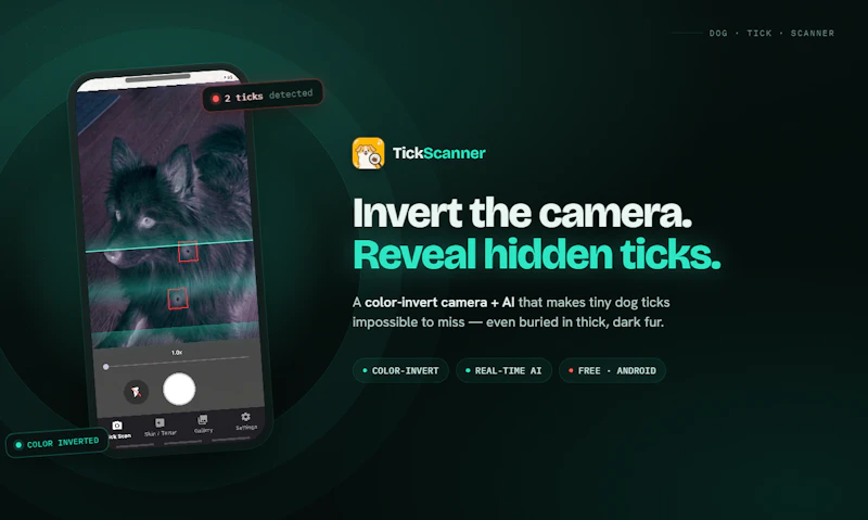 TickScanner screenshot 2