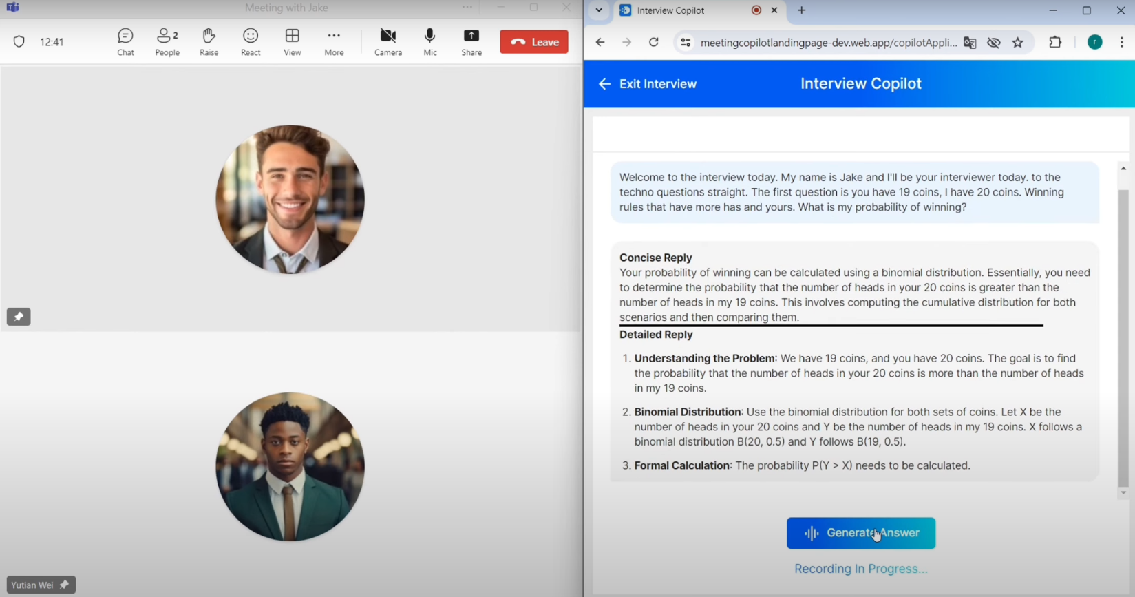 DataLynn AI Interview Copilot - Transform your interviews with instant AI guidance  media 4