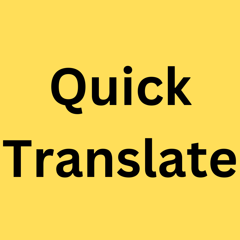 QuickTranslate - Terjemahkan di mana sahaja media 4