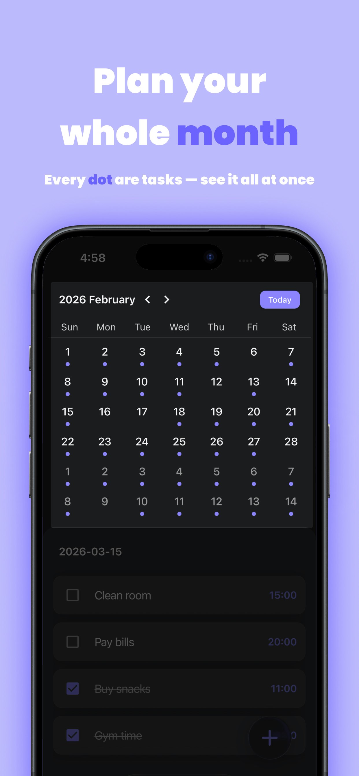 TaskCal – Task management meets calendar