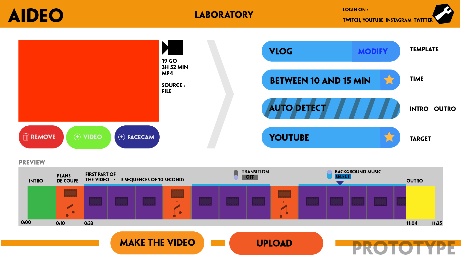 AIDEO. World's first video editor by AI gallery image