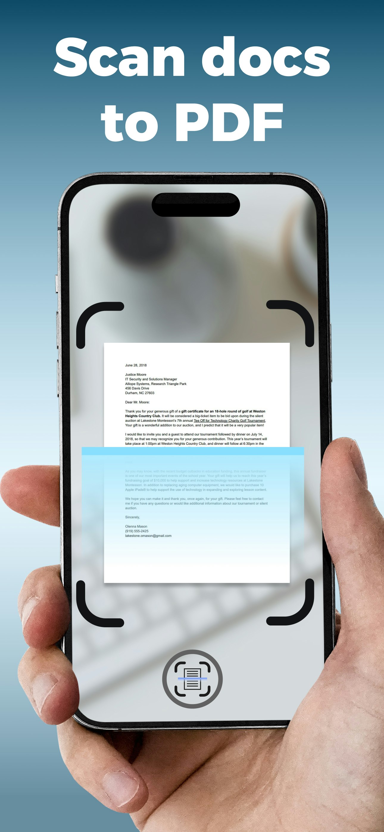 Segna PDF e firma di firma - Firma i documenti in pochi secondi - direttamente dal tuo telefono media 3