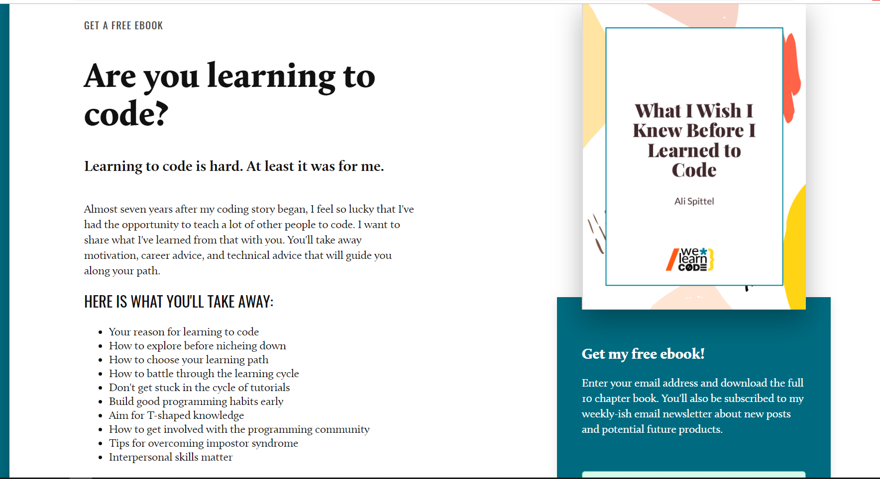We Learn Code Image