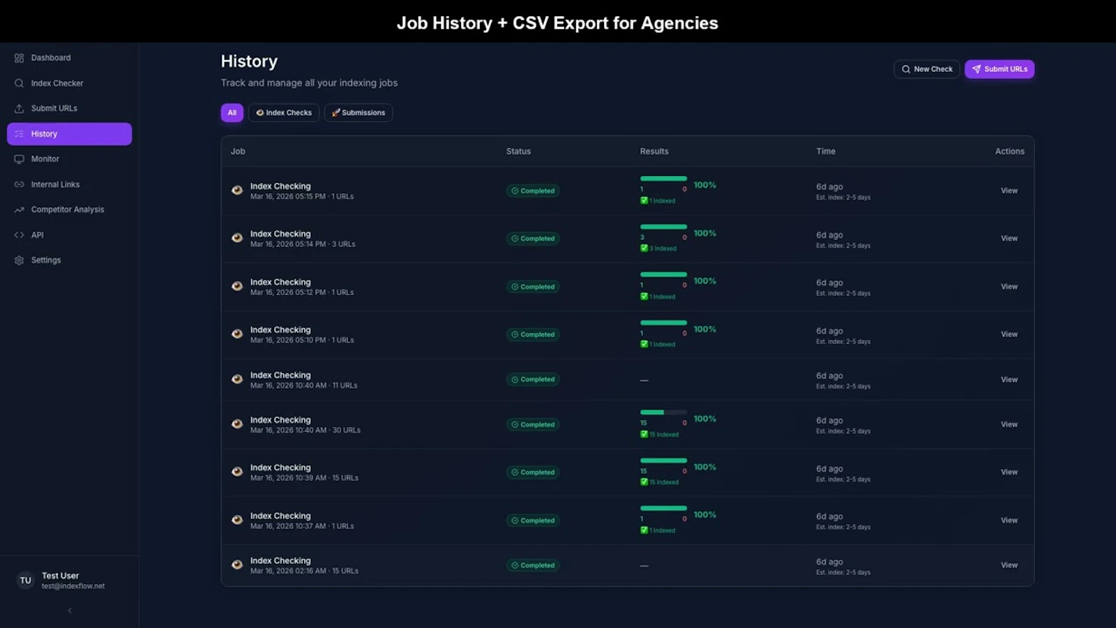 IndexFlow screenshot 1 (video preview)