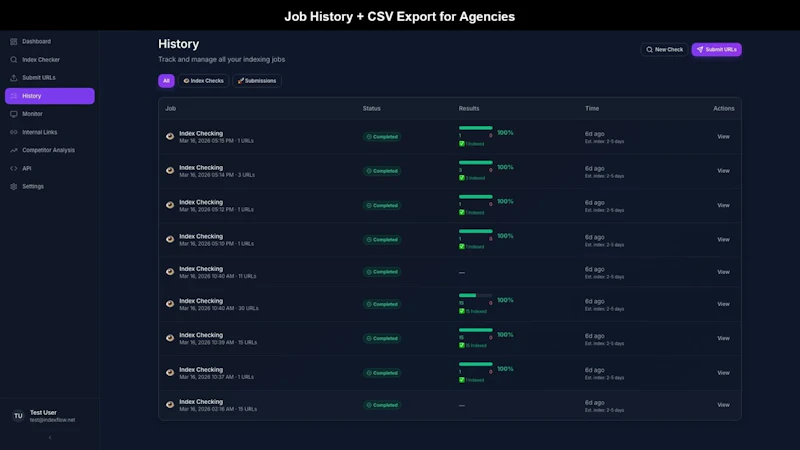 IndexFlow screenshot 1 (video preview)