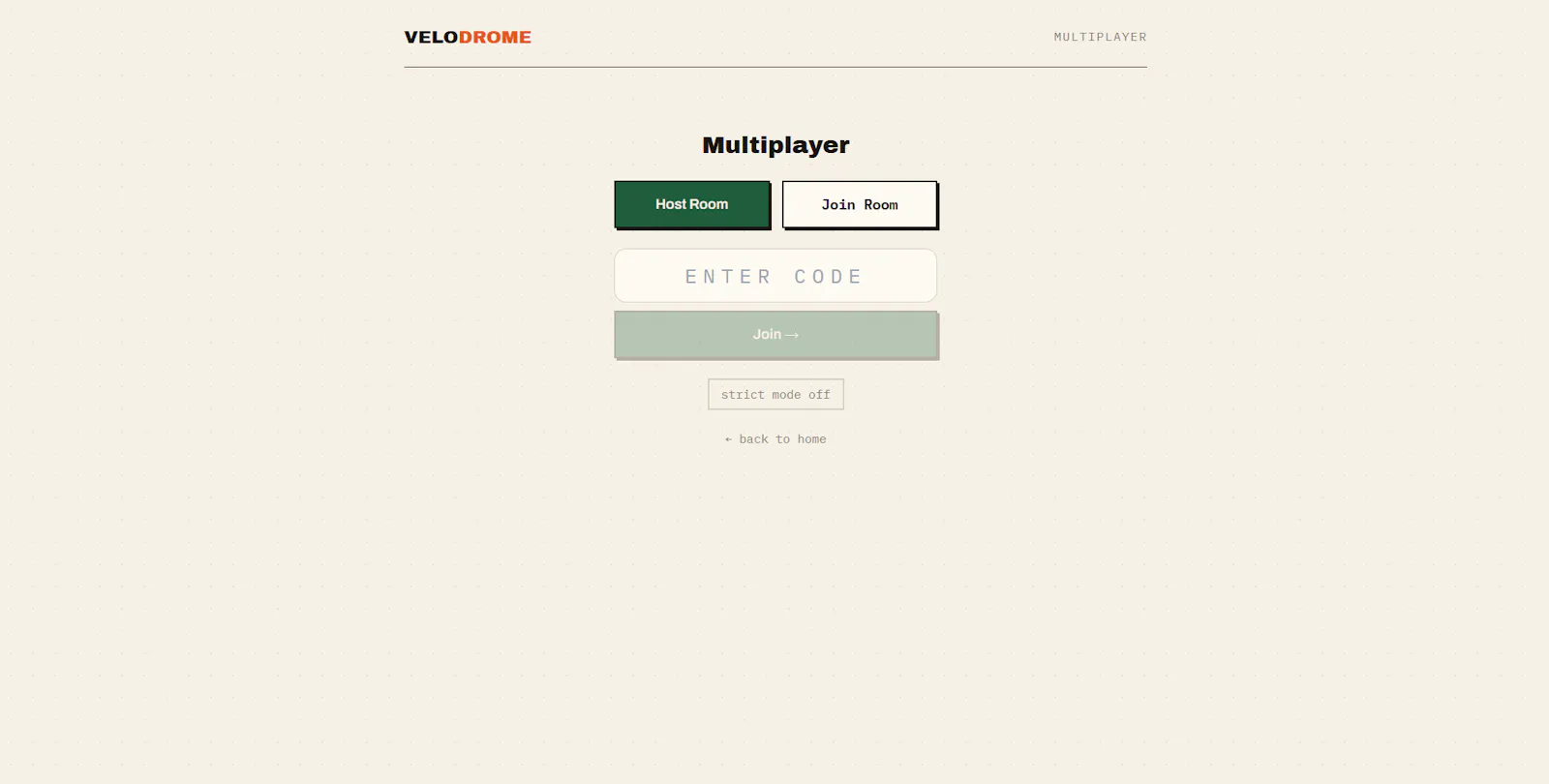 Velodrome screenshot 2