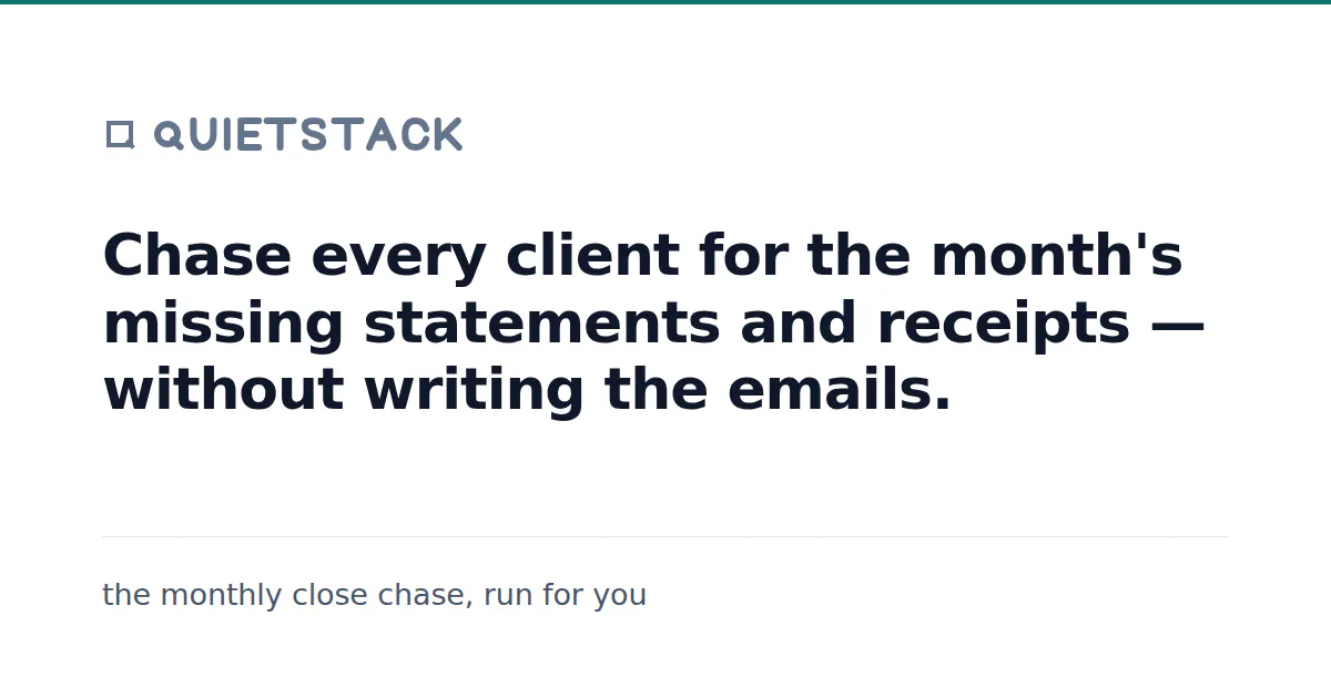 Quietstack gallery image