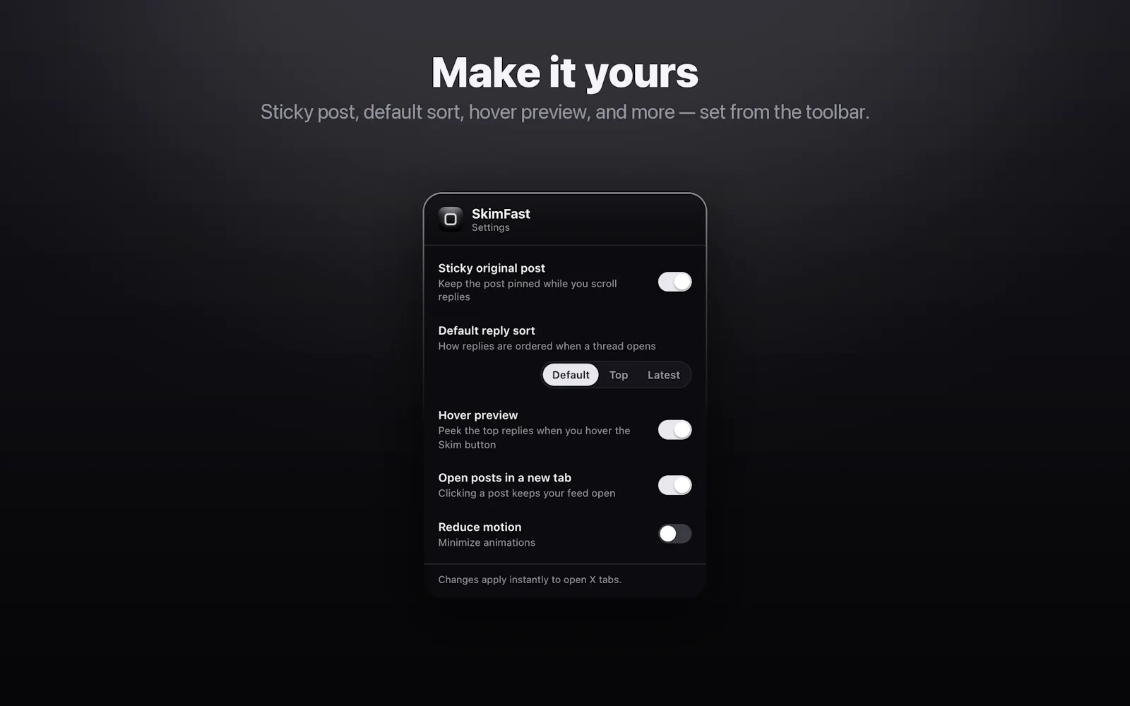 SkimFast screenshot 4
