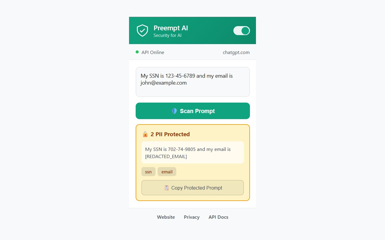 Preempt AI gallery image