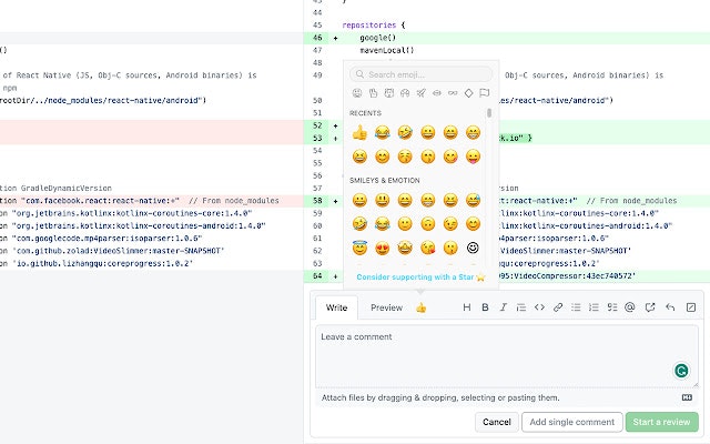 GitHub Emoji Extension media 2