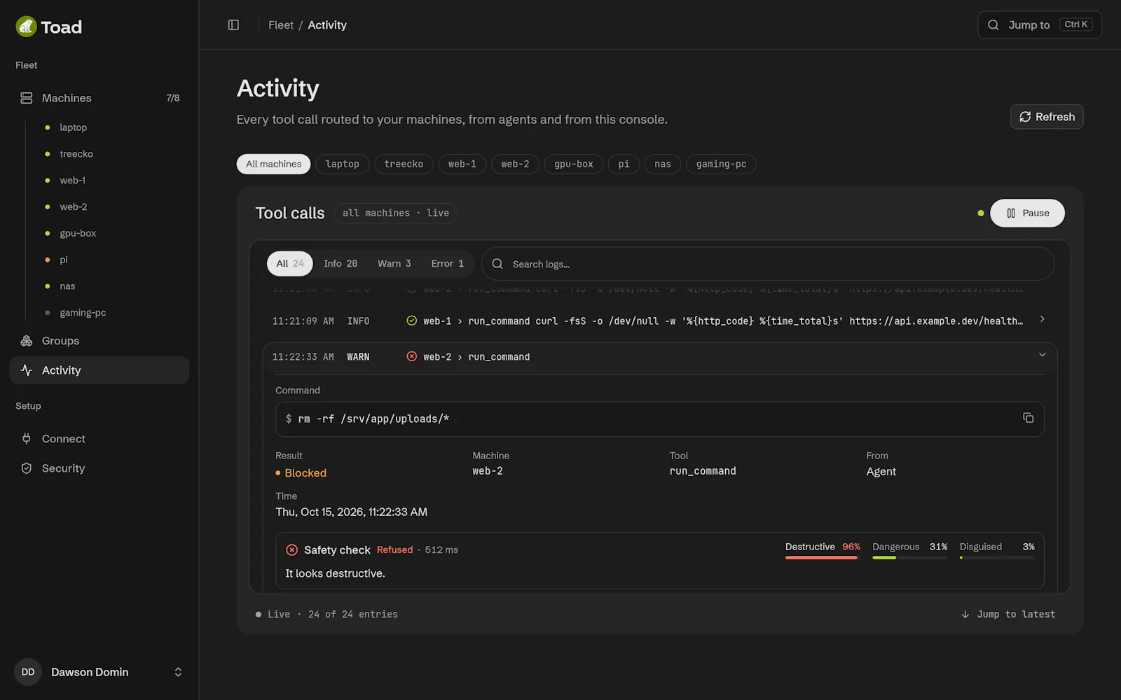 Toad screenshot 3