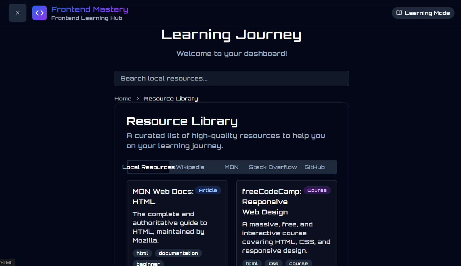 Mídia 2 de Domínio do front -end - Aprendizagem de front -end redefinida: construir, testar e crescer rápido