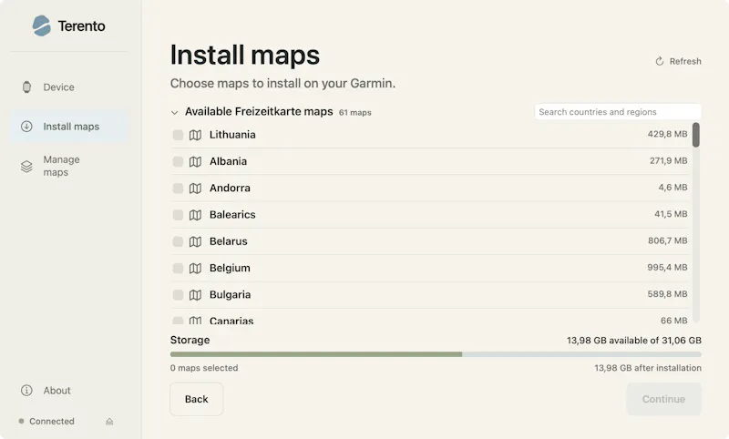 Terento screenshot 2