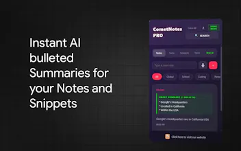 CometNotes gallery image