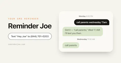 Reminder Joe gallery image