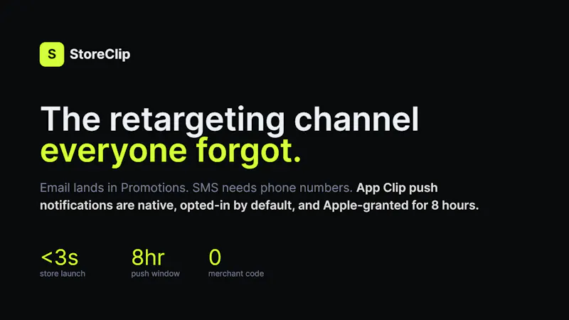 StorePush screenshot 1