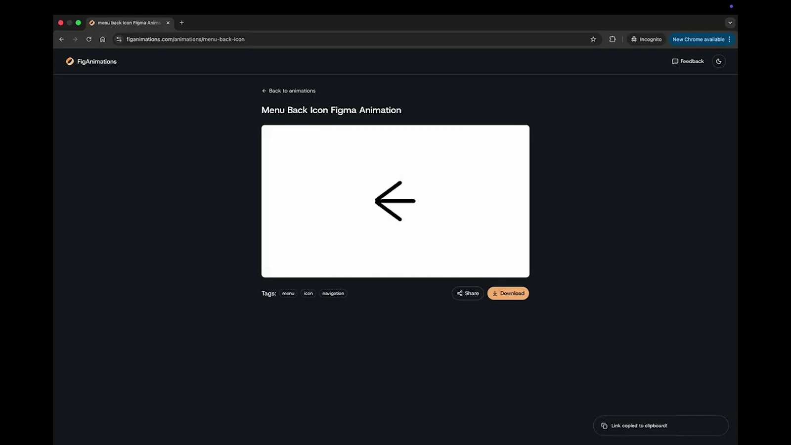 FigAnimations screenshot 1 (video preview)