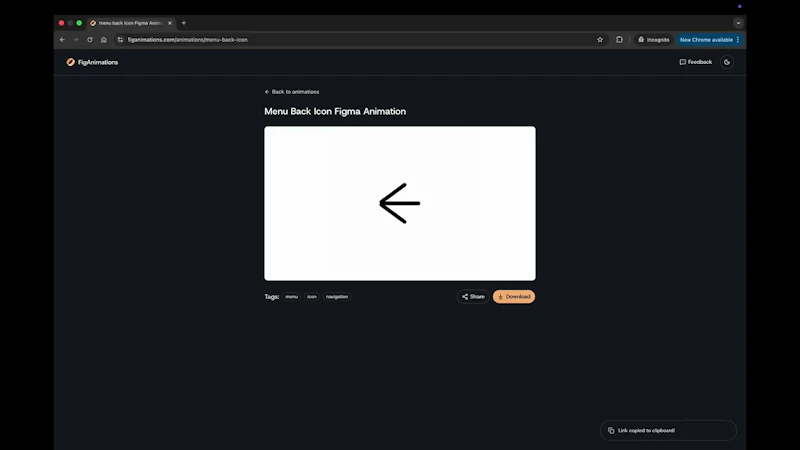 FigAnimations screenshot 1 (video preview)