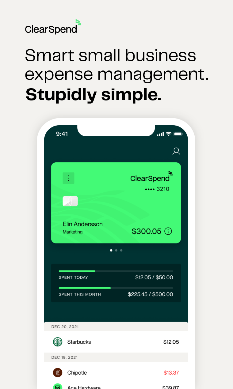 ClearSpend gallery image