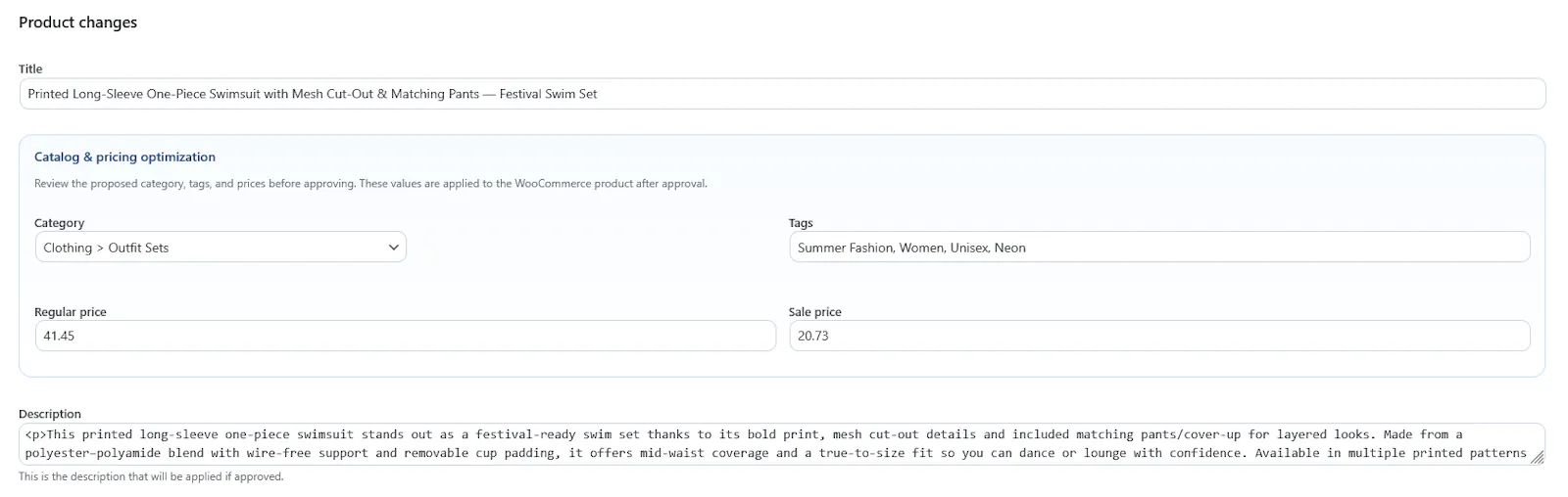 Aliexpress AI Product Importer Woo screenshot 2