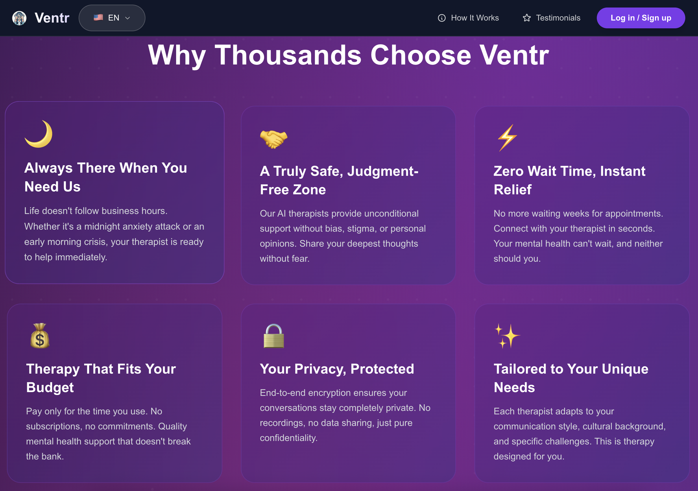 Média Ventr chat - Vent freely. Heal deeply. 8