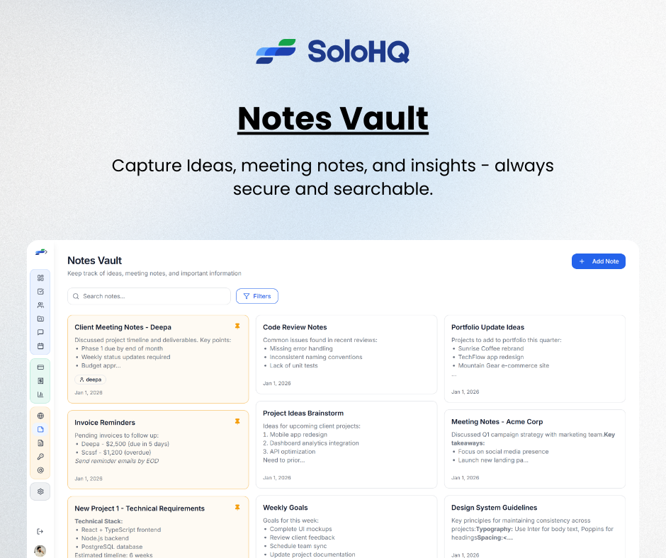 SoloHQ gallery image