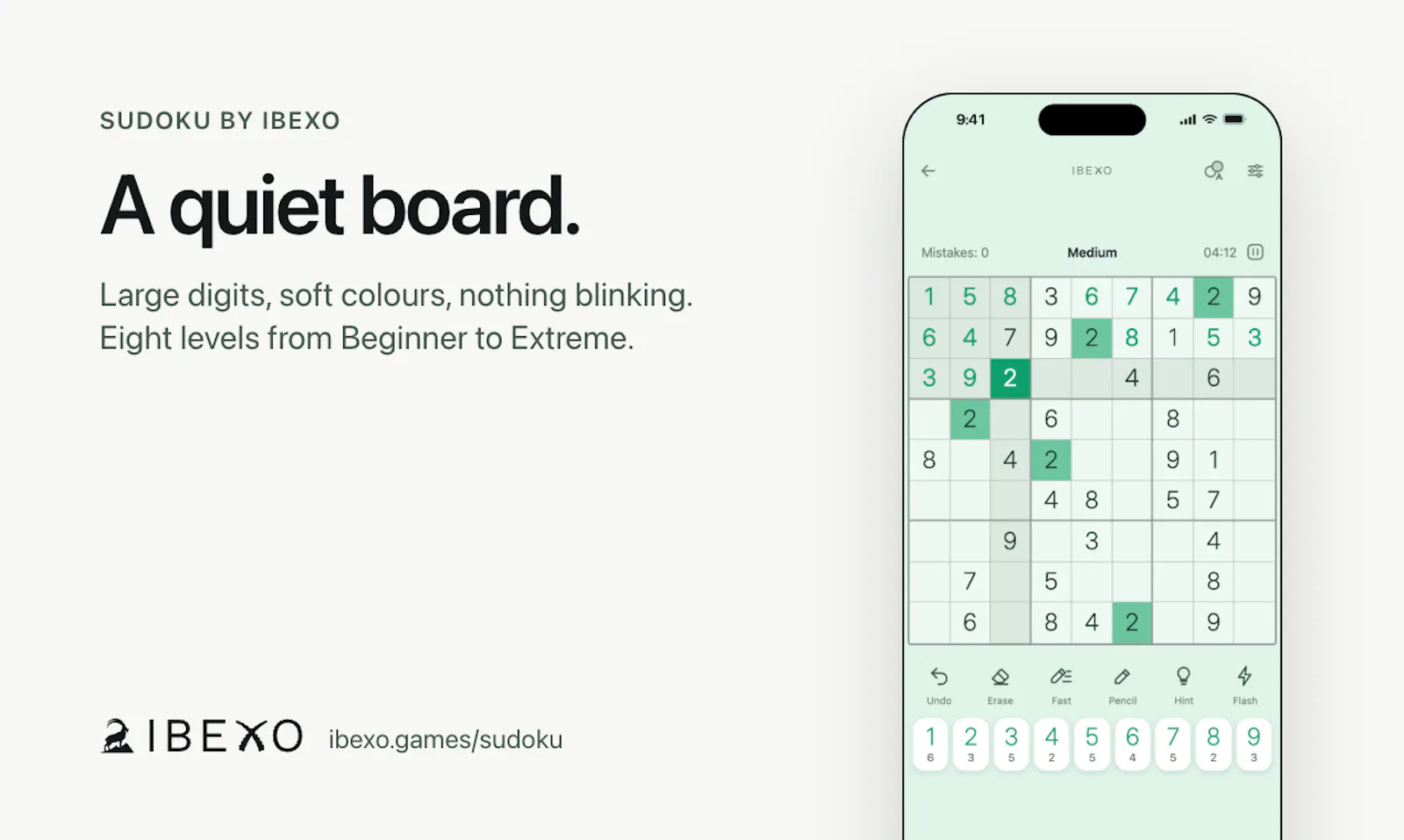 Sudoku by Ibexo screenshot 3
