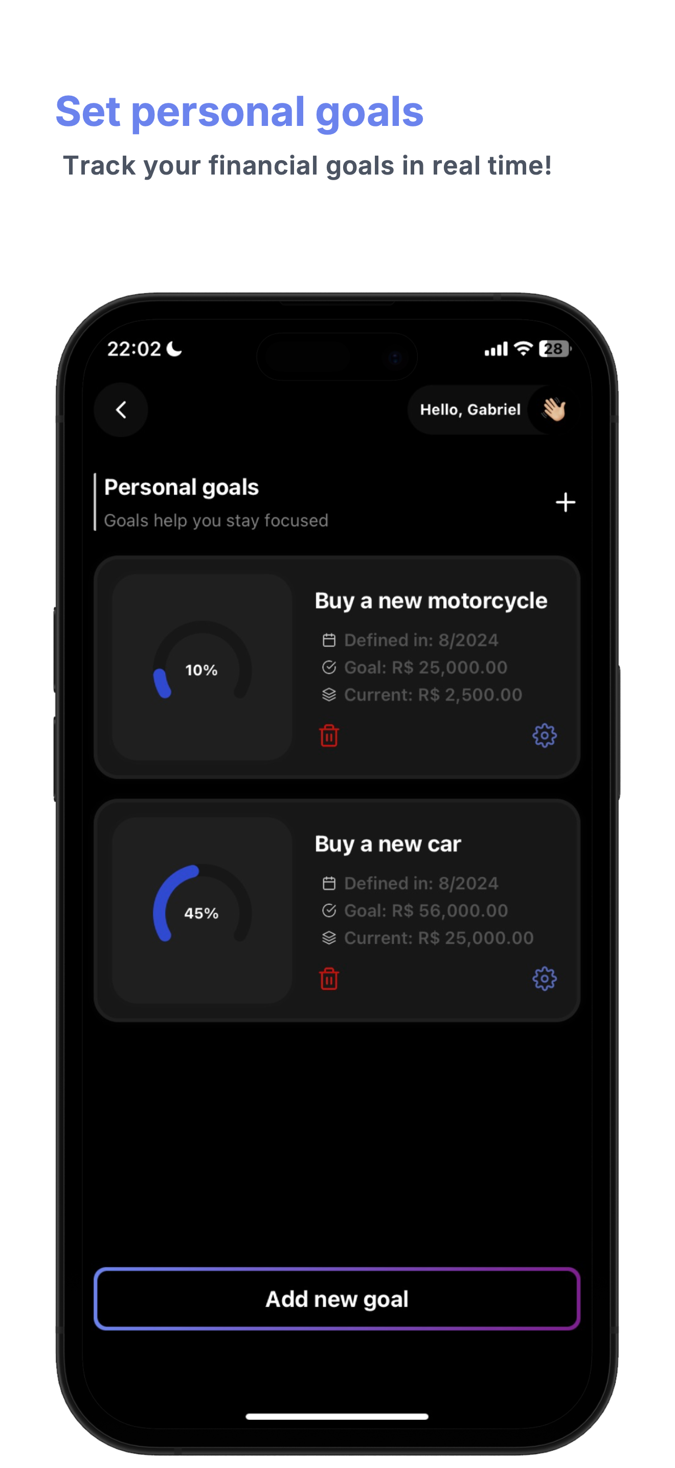 Financ3 - Een financiële app met beleggingstools media 3
