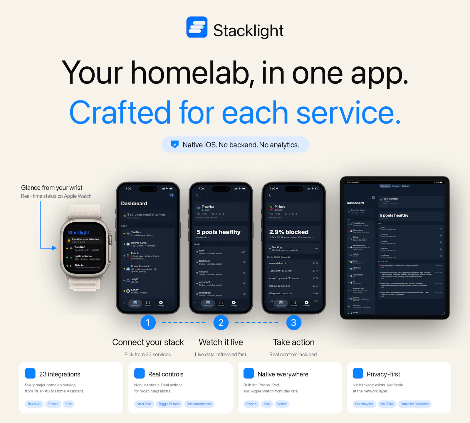 Stacklight screenshot 1