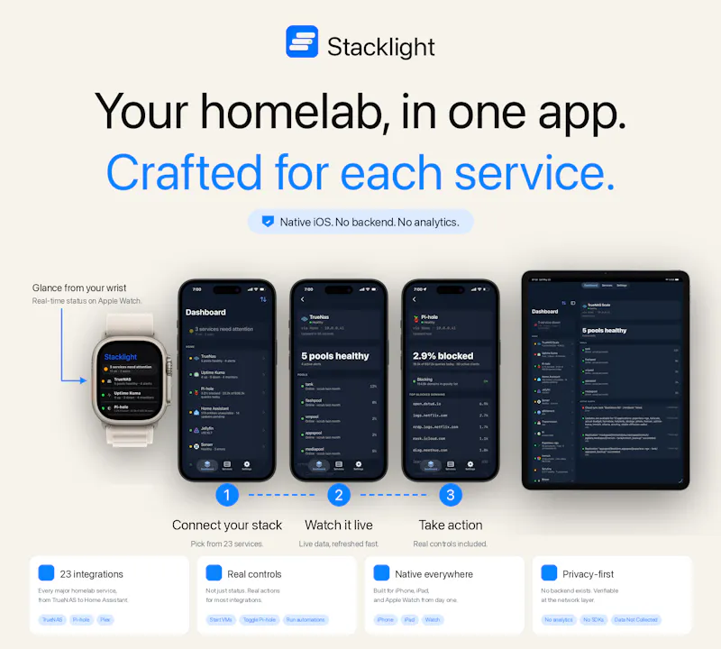 Stacklight screenshot 1