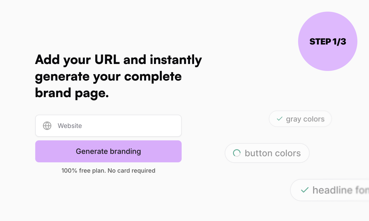 BrandFast - Screenshot 2 showing product features and functionality