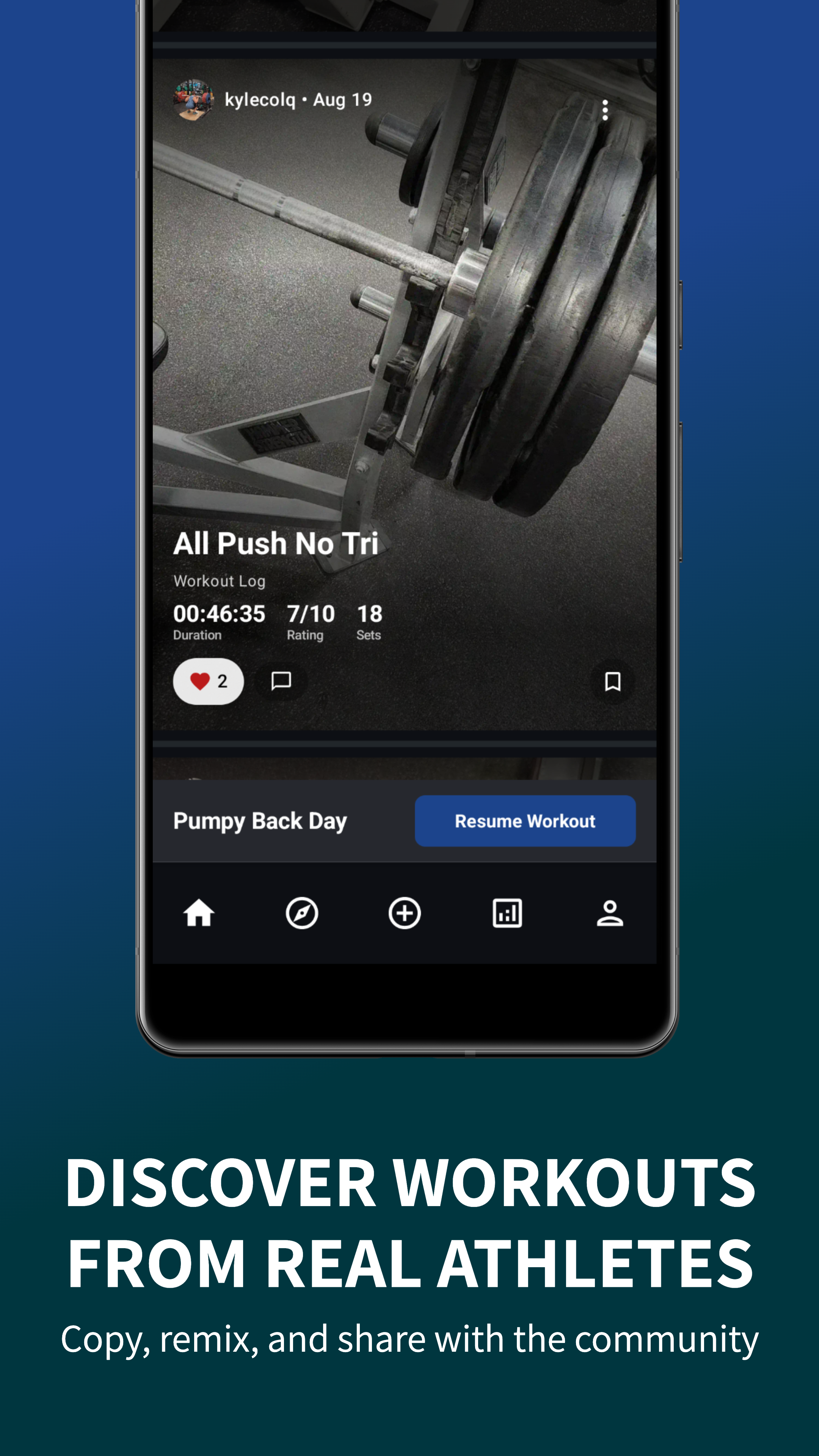 45lbs AI Workout Tracker - Complete fitnessplatform - AI, Community, Analytics media 6