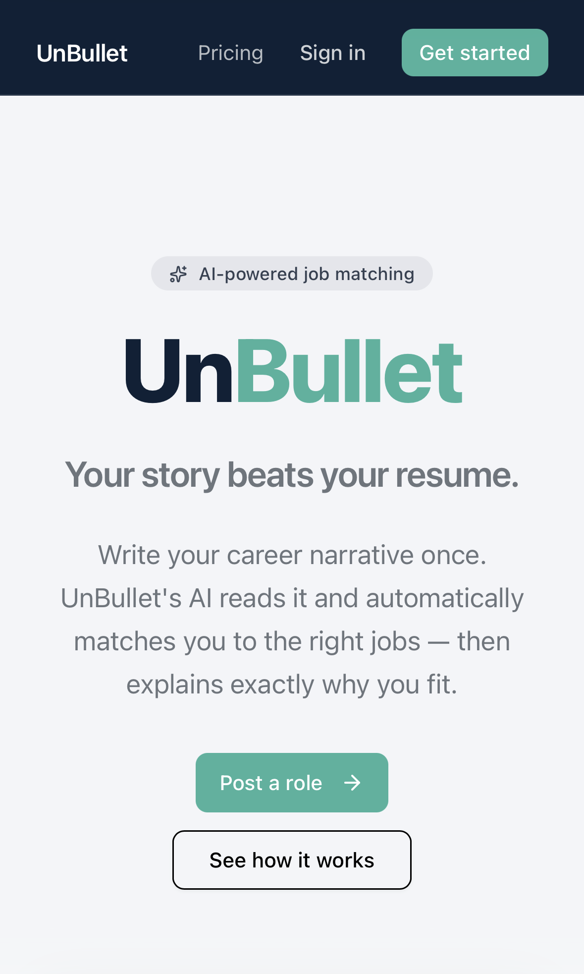 UnBullet gallery image
