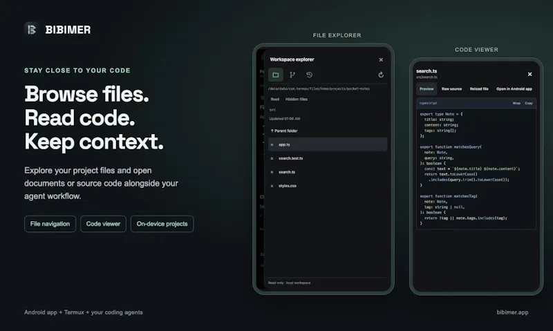 Bibimer · Your mobile ADE screenshot 3