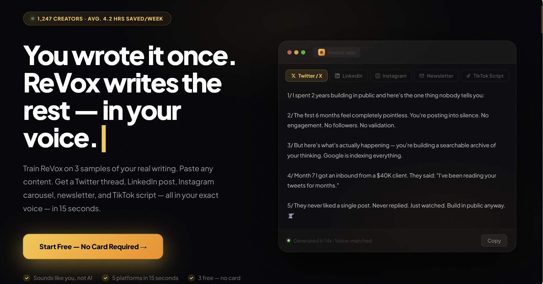 ReVox AI gallery image