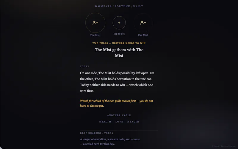 wwwfate.com screenshot 2