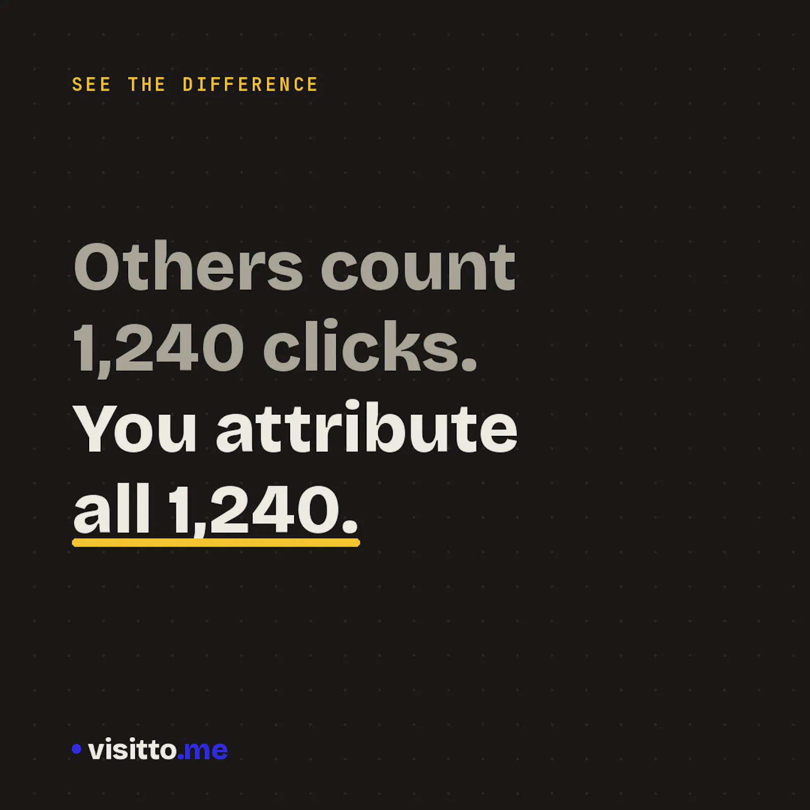 visitto.me — attribute every click screenshot 7