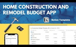 Notion Home Reno Construction Budget media 1